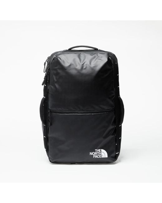 The North Face Black Base Camp Voyager Travel Pack Tnf / Tnf White
