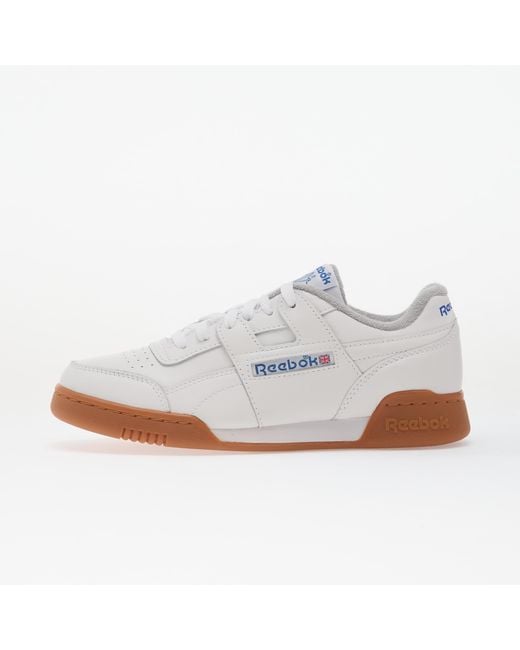 Reebok White Sneakers Workout Plus Ftwr/ Vector/ Vector