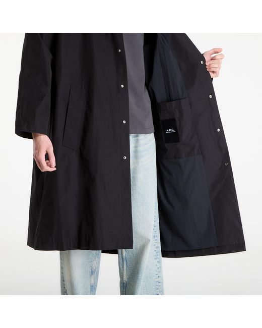 A.P.C. Black Parka Kim Parka