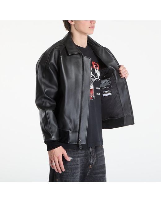 Avirex Black Jacket Icon Jacket for men