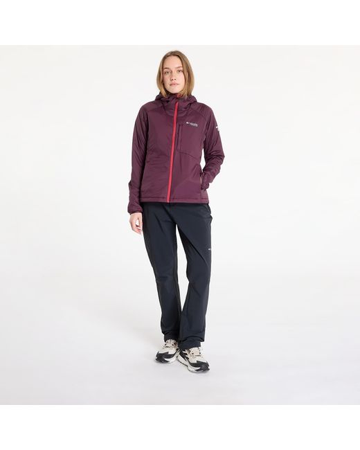 Columbia Jas Leaf Ii Stretch Insulated Jacket in het Purple