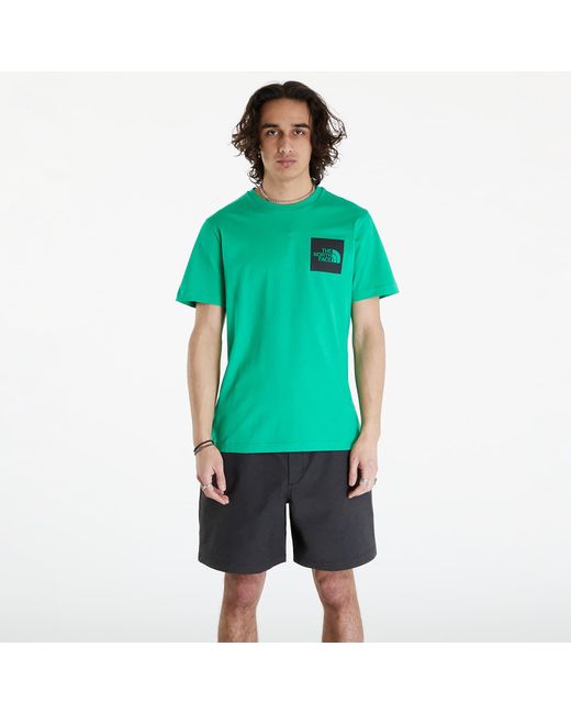 The North Face Green S/s Fine Tee for men