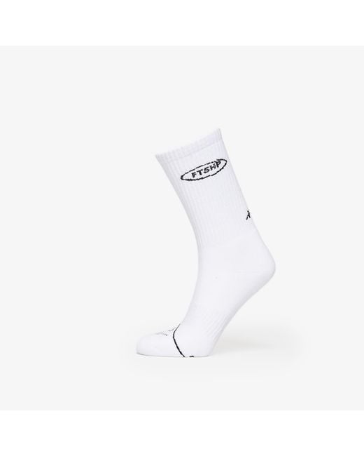 FTSHP White Footshop Basic But Not Basic Socks 3-Pack