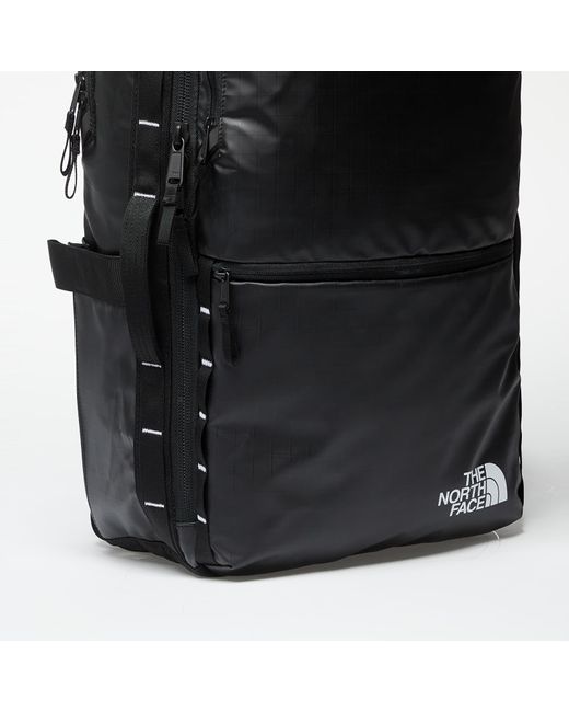 The North Face Black Base Camp Voyager Travel Pack Tnf / Tnf White