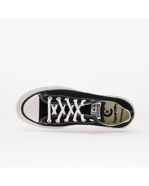 Converse Sneakers Chuck Taylor All Star Lift Double Stack/ Eur in het Black