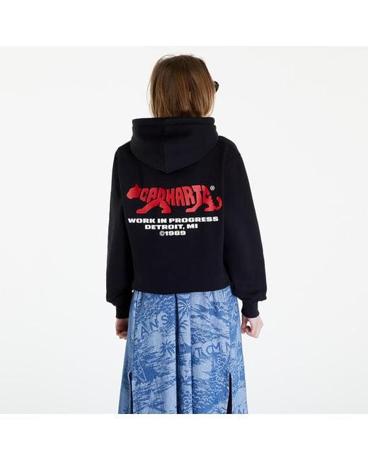 Carhartt Black Sweatshirt rocky script hoodie unisex xs