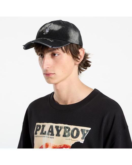 FTSHP Black Mütze Playboy X Denim Dadcap