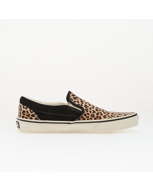 Vans Black Sneakers Classic Slip-On/ Leopard