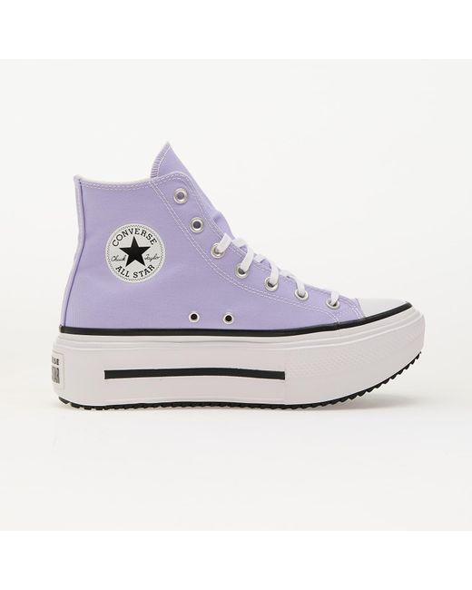 Converse Blue Sneakers Chuck Taylor All Star Lift Double Stack Heat/ Egret