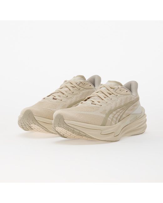 PUMA White Sneakers Deviate Nitro 4 Alpine Snow/ Warm for men