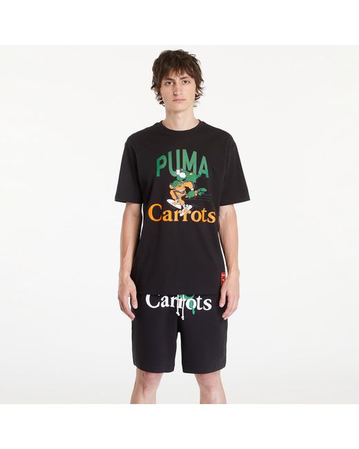 PUMA T-Shirt X Carrots Graphic Tee in het Black voor heren
