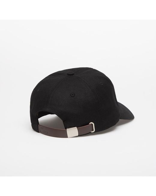 Dime Black Waxed Worker Cap
