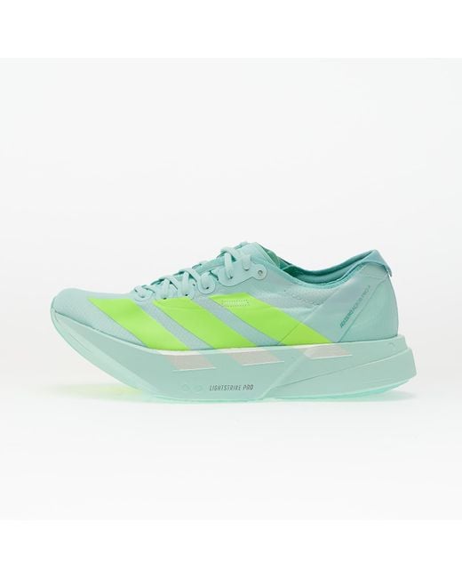 Adidas Originals Green Sneakers Adidas Adizero Adios Pro 4 W Seflaq/ Lucid Lemond/ Minton Eur