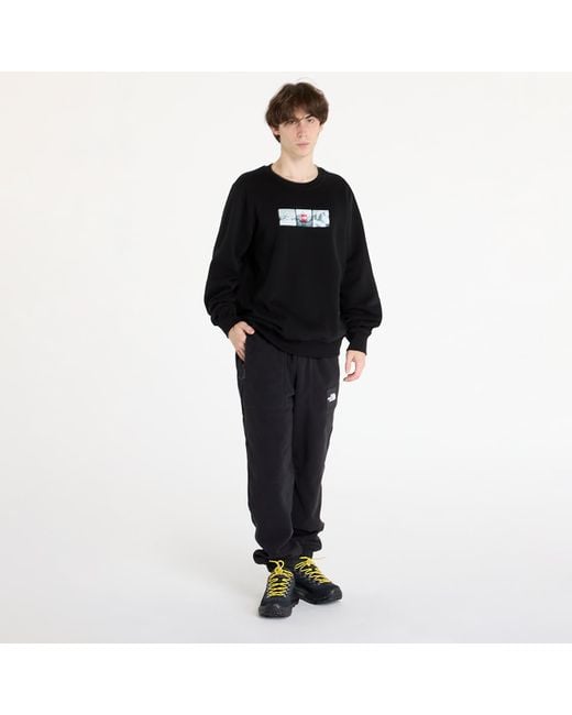 Felpa Crew Expedition System di The North Face in Black da Uomo