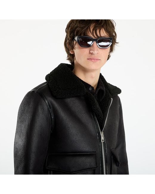 A.P.C. Black Jacket Blouson Tommy for men