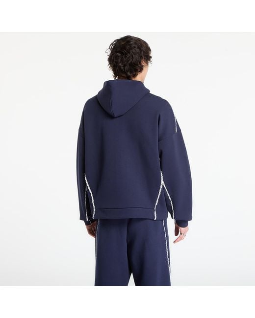Fepa Adidas X Arte Z.N.E. Fu-Zip Track Top Egend Ink di Adidas Originals in Blue da Uomo