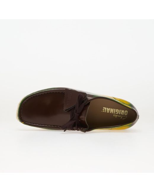 Clarks Green Shoes Wallabee for men