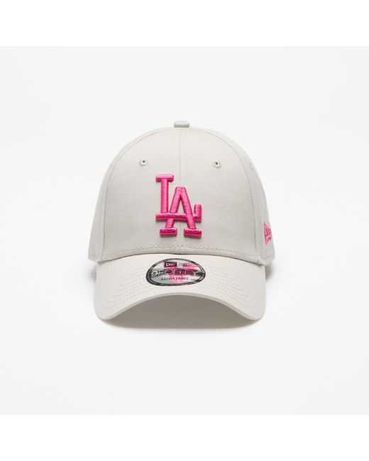 KTZ Pink Los Angeles Dodgers 9forty Strapback Stone/ Blush