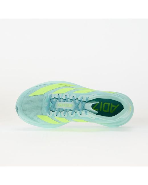 Adidas Originals Green Sneakers Adidas Adizero Evo Sl Semi Flash Aqua/ Lucid Lemon/ Mint Ton Eur