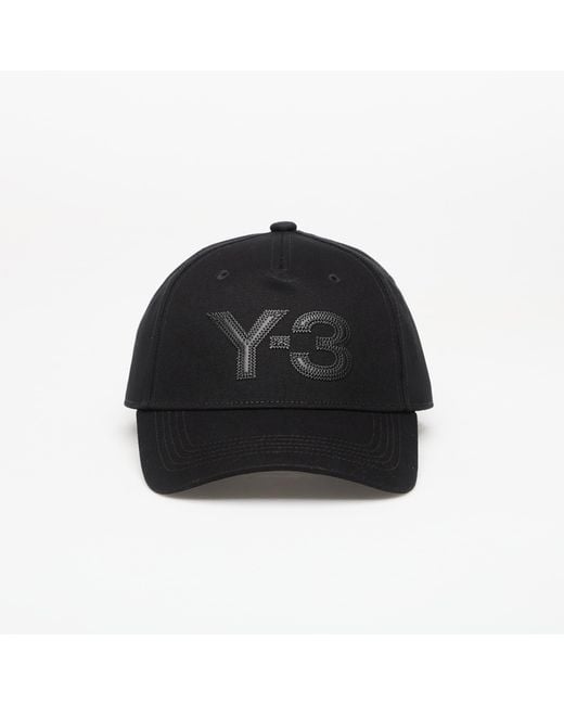 Y-3 Black Logo Cap