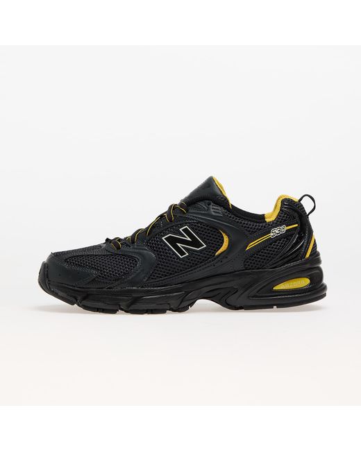 Black yellow sneakers sales