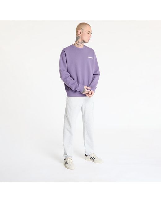 Sporty & Rich Purple Sweatshirt Health Is Wealth Crewneck Dusty Grape