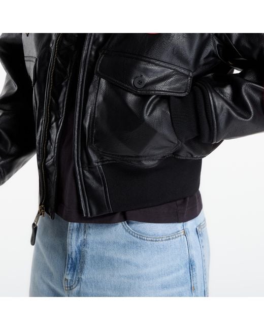 Alpha Industries Black Jacket G1 Devils Brigade Fl for men