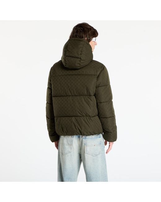 Daily Paper Green Jacket Monogram Puffer Jacket