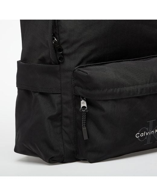 Calvin Klein Black Bold Round Backpack