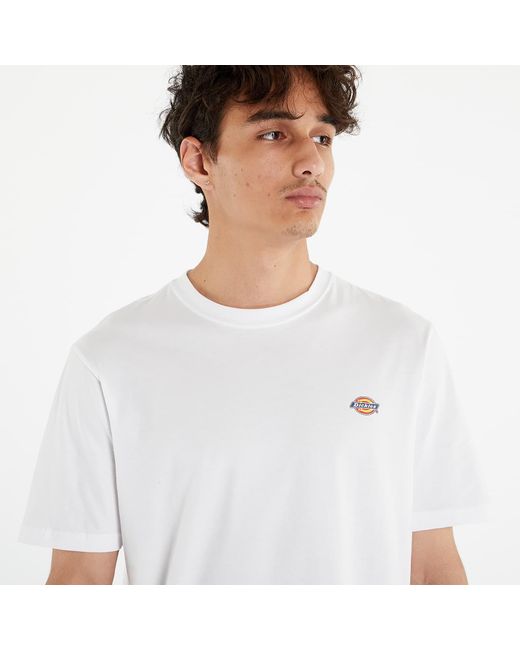 Dickies White T-Shirt Mapleton Short Sleeve Tee for men