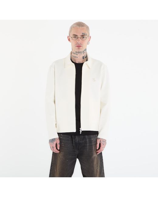 Filling Pieces White Jacket Coach Jacket Logo for men