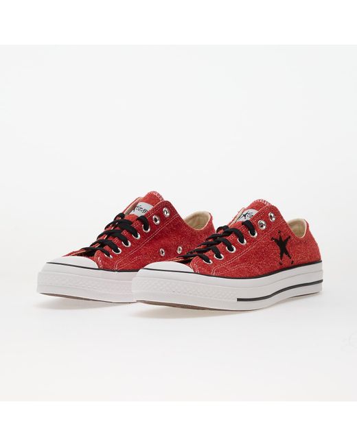 Converse Red Sneakers X Stüssy Chuck 70 Ox Eur