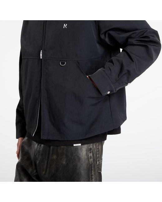 Represent Black Jacket Nylon Shirt for men