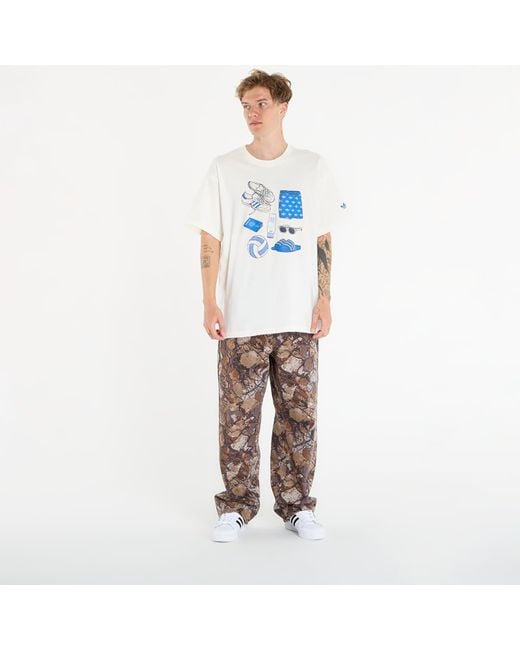 Adidas Originals Blue T-Shirt Adidas Stuff Tee for men