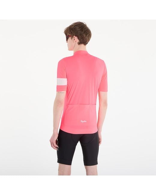 Rapha Red Jersey Core Lightweight Jersey High-Vis for men