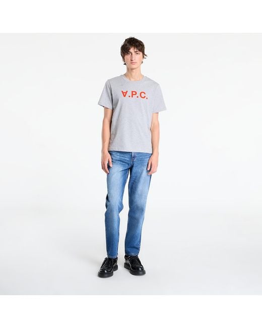 A.P.C. White T-Shirt Standard Grand Vpc Gots T-Shirt for men
