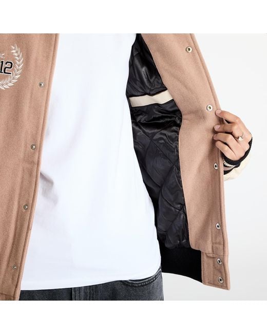 KTZ Pink Bomber Brooklyn Nets Nba Lifestyle Varsity Jacket