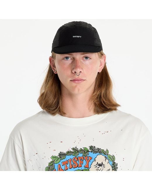 Satisfy Black Mütze Rippy Trail Cap