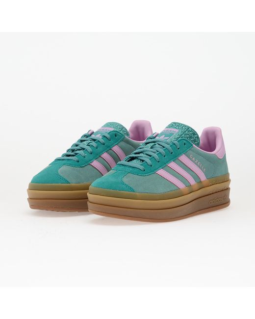 Adidas Originals Sneakers Adidas Gazelle Bold W Power/ Bliss Lilac/ Pure Eur in het Blue