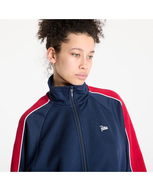 PATTA Blue Jacke Tricot Track Jacket