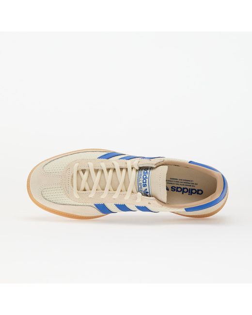 Baskets adidas handball spezial crew white/ blue/ warm sand eur 41 1/3 Adidas Originals pour homme