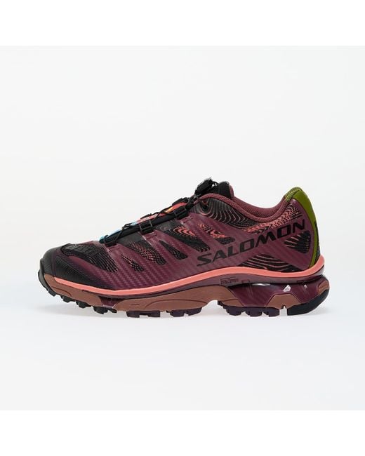 SALOMON ADVANCED Red Sneakers Salomon Xt-4 Og R.A.D Noctur/ Tawnyp/ Emberg