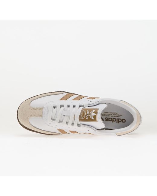 Adidas Originals White Sneakers Adidas Samba Og Ftw/ Cardboard/ Gum5 for men