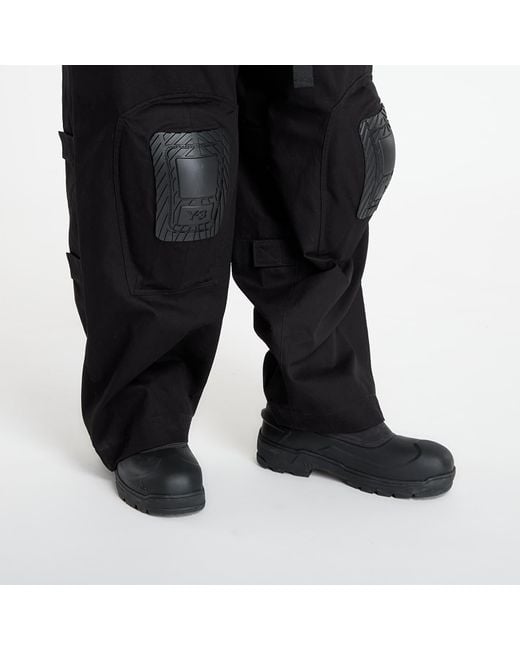 Pantaloni Prt Cargo Pant di Y-3 in Black da Uomo