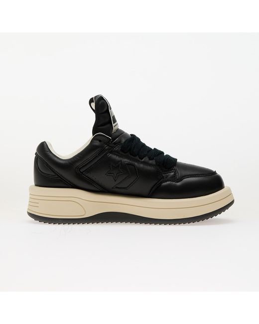 Converse Black Sneakers X Rick Owens Drkshdw Turbowpn Ox for men