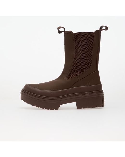 Converse Sneakers Chuck Taylor All Star Lugged Heel Chelsea Boot Totally Fudged/ Totally Fudged/ Totally Fudged Eur in het Brown