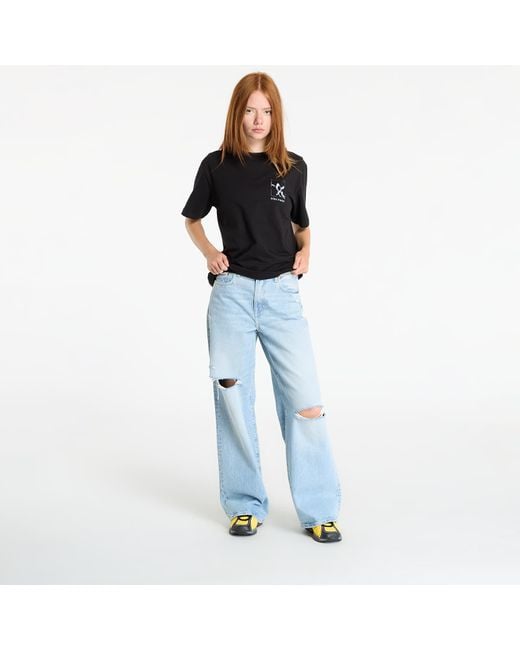 Daily Paper Black T-Shirt Shadow Grid Ss T-Shirt