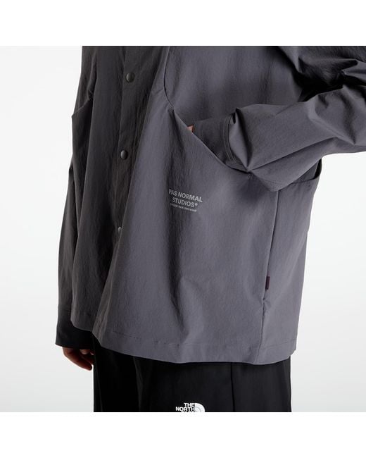 Pas Normal Studios Overhemd Off-Race Tech Overshirt in het Gray