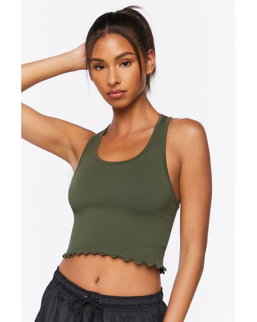 lettuce edge crop top
