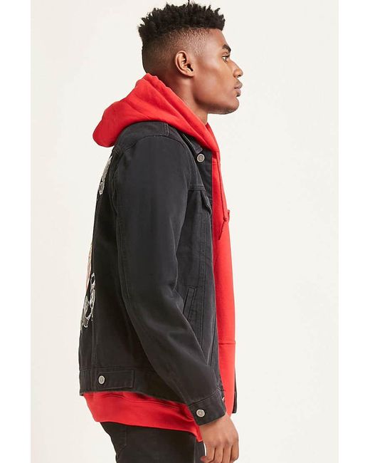 Rolling Stone Graphic Denim Jacket 